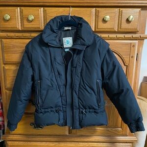 White Stag Black Ski & Snow Jacket